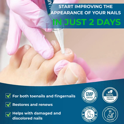 MyCurePro® · Eliminates fungi on feet and hands · 7 days